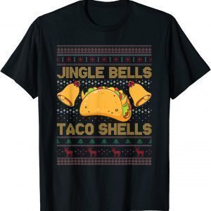 Jingle Bell Taco Shells Christmas Mexican Unisex T-Shirt