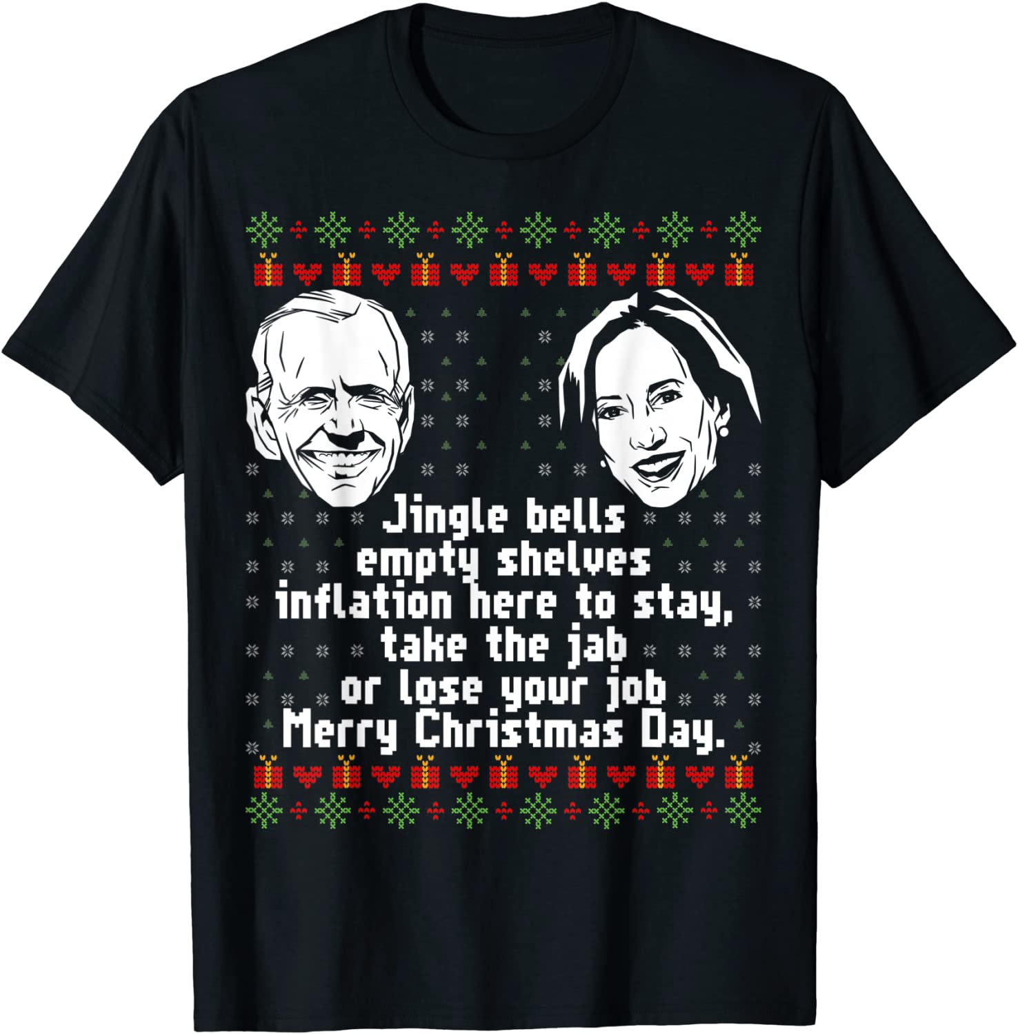 Jingle Joe Biden Santa Biden Ugly Christmas Sweater 2022 Shirt