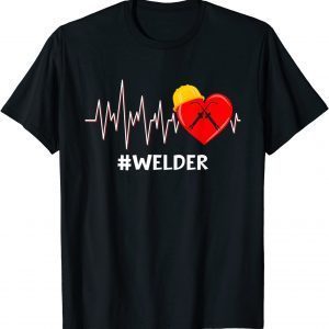 Jobs Heart Cute Welder Couples Valentines Day 2022 Shirt