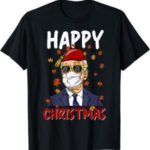 Joe Biden Chant Christmas 2022 Santa Hat Anti-biden Classic Shirt