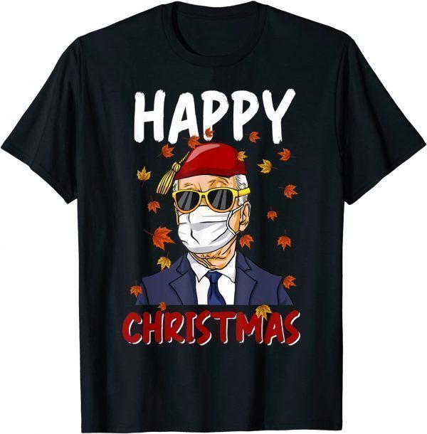 Joe Biden Chant Christmas 2022 Santa Hat Anti-biden Classic Shirt