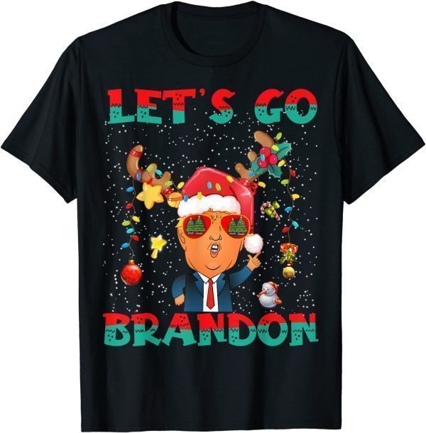 Joe Biden Costume Let's Go Branson for Christmas Hat Classic Shirt