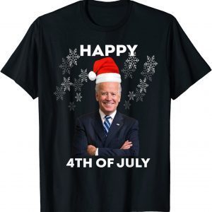 Joe Biden Happy 4th of July Christmas Sweater Merry T-Shirt