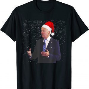 Joe Biden Ugly Christmas Sweater, Joe Biden Santa Hat Xmas Classic Shirt