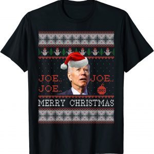 Joe Joe Merry Christmas Biden Ugly Sweater Anti Biden Xmas 2022 Shirt