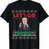 Let's Go 2024 Go Brandon Trump 2024 Ugly Christmas Limited Shirt