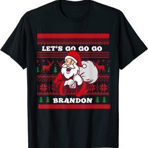 Let's Go Bandon Bransdon Ugly Christmas Classic Shirt
