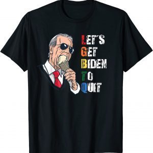Let's Go Biden LGBT Pro Trump 2024 Flag Anti Joe Biden 2022 Shirt