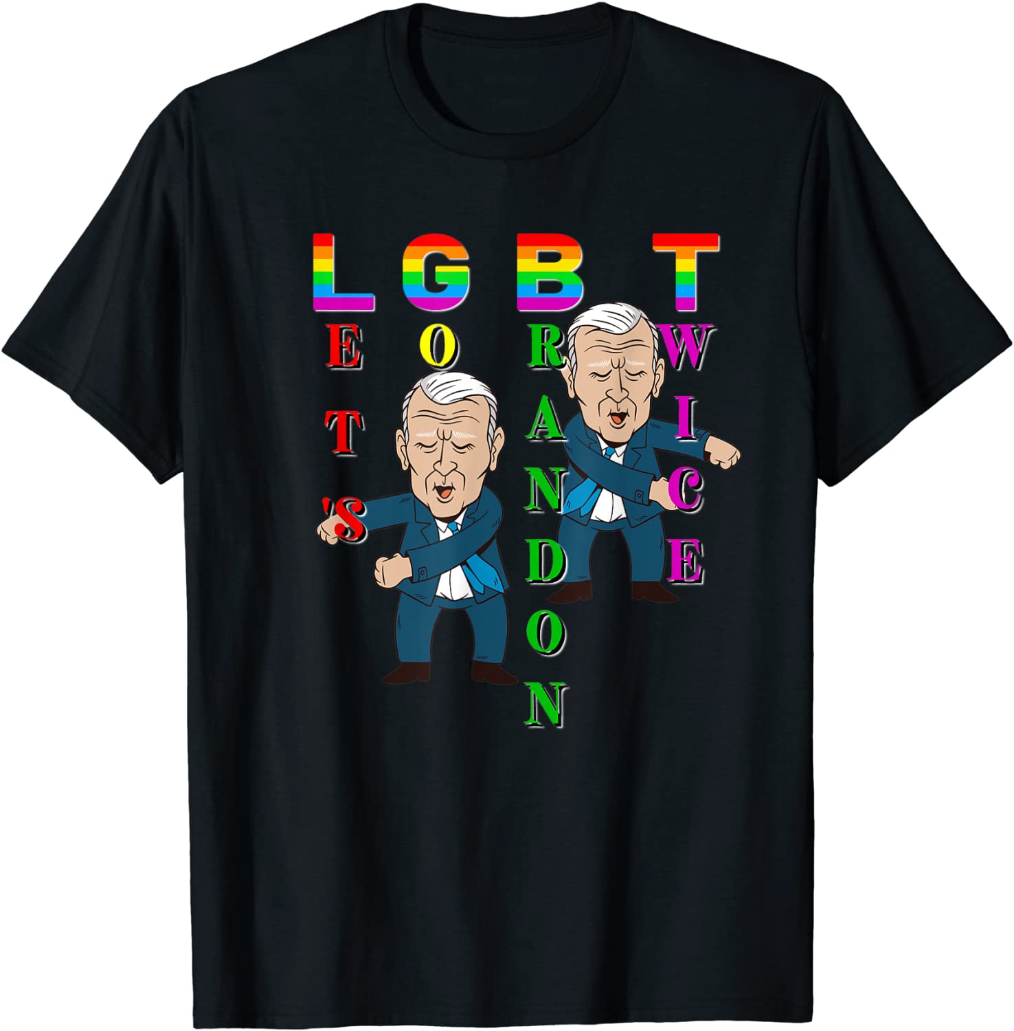 Let's Go Biden Pro Trump 2024 Flag Anti Joe Biden Classic Shirt