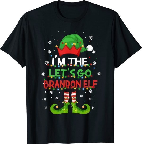 Let's Go Brandon Anti Joe Biden Christmas Elf Costume Classic Shirt