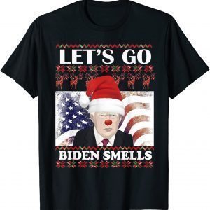 Let's Go Brandon Trump Christmas Sweater Vintage T-Shirt