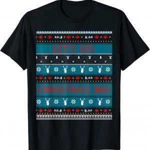 Let's Go Christmasing Football Ugly Sweater Classic Shirt
