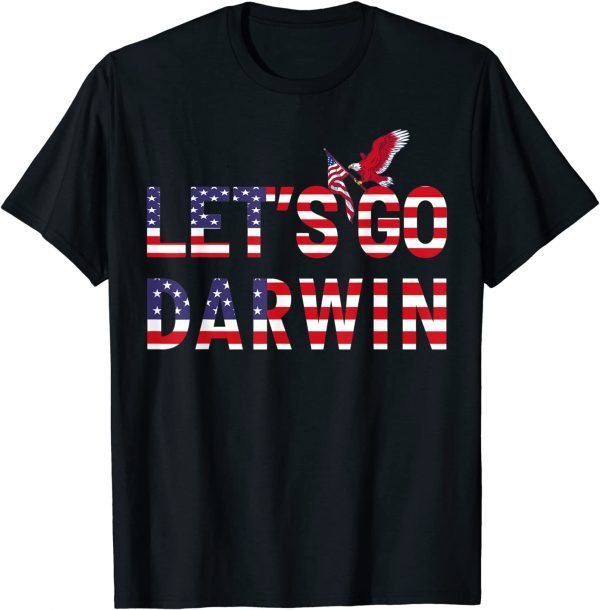 Let's Go Darwin American Flag Sunglasse Lets Go Darwin 2022 Shirt