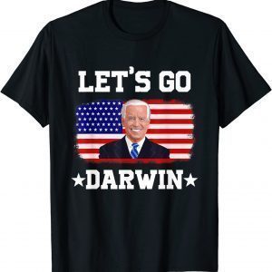 Let's Go Darwin Biden America Flag Classic Shirt