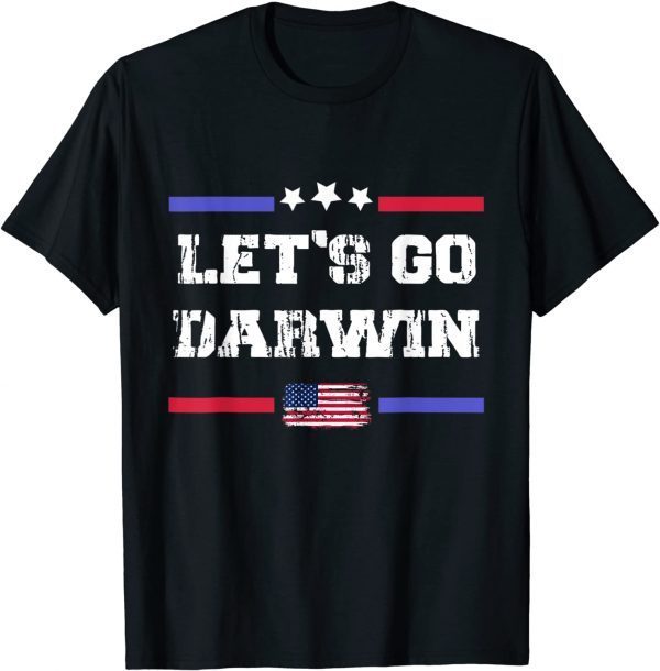 Lets Go Darwin , Let’s Go Darwin Us Flag 2022 Shirt