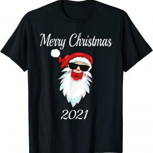 Merry Christmas 2021 Laughing Santa Classic Shirt