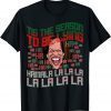 Merry Christmas Anti Biden Conservative Impeach Fake News Classic Shirt
