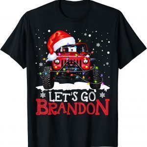 Merry Christmas Let's Go Branson Brandon Santa Hat Classic Shirt