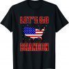 Merry Christmas Let's go Branson Brandon Buffalo Plaid Unisex Shirt