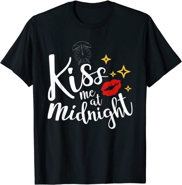 New Year's Eve Kiss Me At Midnight New Years Party Classic Shirt