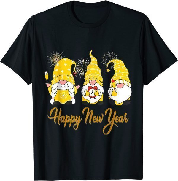 New year 2022 years eve Happy New Year 2022 Gnome Lover Limited Shirt