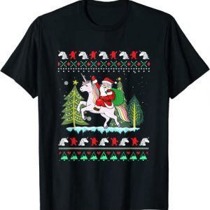 Dabbing Santa Claus Ugly Christmas Classic Shirt