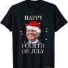 Santa Joe Biden Happy 4th Of July Unisex Shirt