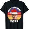 Santa Joe Biden Happy New Year 2022 Christmas Sanset Classic Shirt