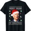 Santa Joe Biden Merry Christmas Sweater Classic Shirt