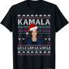 Santa Kamala Ugly Christmas Sweater KamalaLaLaLa 2022 T-Shirt