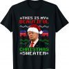 Santa Trump This Is My Beautiful Christmas Sweater 2022 Shirt