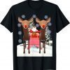 Santa with two red-nosed Reindeers Christmas Special 2022 Shirt