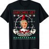 Snitches Get Stitches Santa Red Elf Trump Xmas Ugly 2022 Shirt