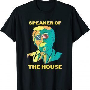 Speaker Of The House 2022 Vintage USA Flag Sunglasses Limited Shirt