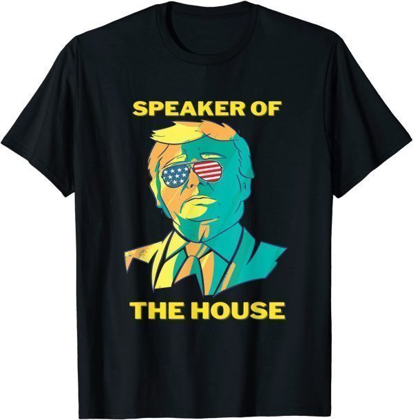 Speaker Of The House 2022 Vintage USA Flag Sunglasses Limited Shirt