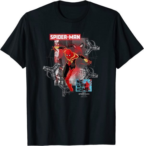 Spider-Man No Way Home Airbrushed Color Pop Poster 2022 Shirt