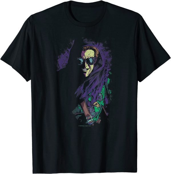 Spider-Man No Way Home Green Goblin Illustrated 2022 T-Shirt