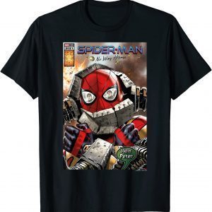 Spider-Man No Way Home Hello Peter Comic Cover 2022 T-Shirt