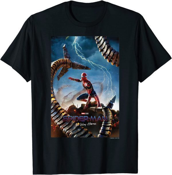 Spider-Man No Way Home Photo Real Poster 2022 Shirt