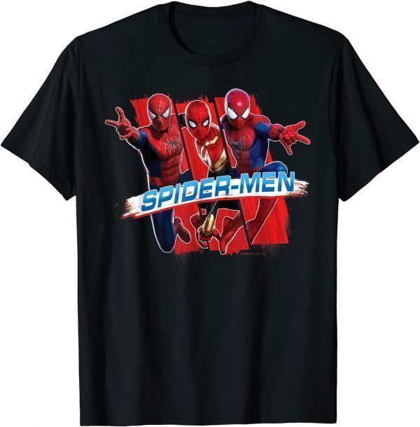 Spider-Man: No Way Home Spider-Men Trio Classic Shirt