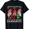 Stylish Gnome Buffalo Let's Make gnomes 2022 Classic Shirt