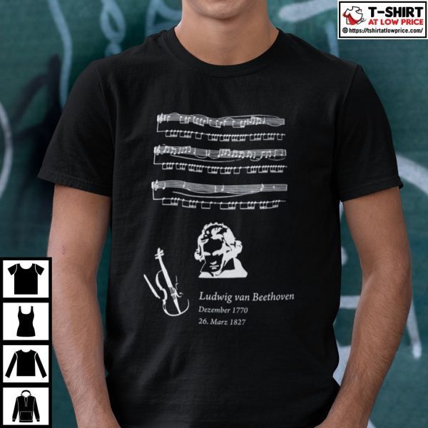 Symphony Ludwig Van Beethoven Shirt