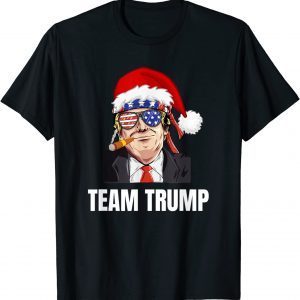 Team Trump Christmas Pajama Dear Santa All I Want Is A New Gift T-Shirt