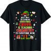 The Best Way To Spread Christmas Cheer Is Teaching Chemistry Classic Shirt
