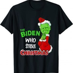 The Biden Who Stole Christmas 2022 Limited Shirt