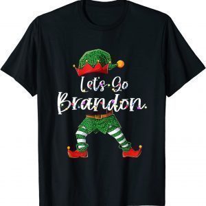 The Let's Go Brandon Elf Matching Family Pjs Christmas 2022 Shirt