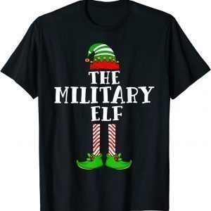 The Military Elf Christmas Matching Family Xmas Costumes Unisex Shirt