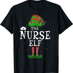 The Nurse Elf Group Matching Family Christmas Nursing Classic Shirt