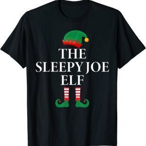 The Sleepy Joe Elf Anti Biden Matching Family Pjs Christmas Classic Shirt