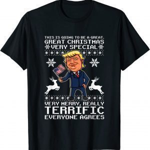 This Is Going To Be A Great Christmas Santa Trump X-mas Classic Shirt